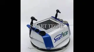 Smart Tecar Machine Operation Video Combining RET and CET for Pain Relief Physical Treatment