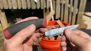 Trail Firemakers, Baton Snapped Mora, Red-bellied Woodpecker.