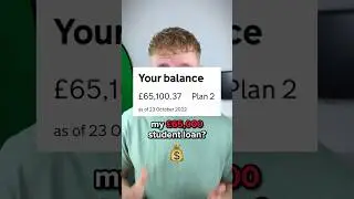How I'm Going To Pay Back My Huge Student Loan?! 📈🎓 #money #shorts