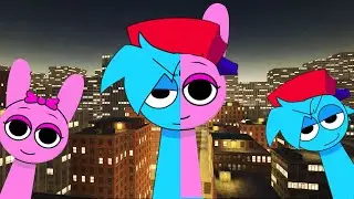 Piramixed Sprunki Vineria And Piramixed Nightmare Boyfriend Nextbot Gmod