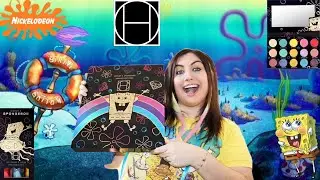 First Unboxing and Makeup Haul! HipDot x Spongebob Collector's Box and Collection Review!