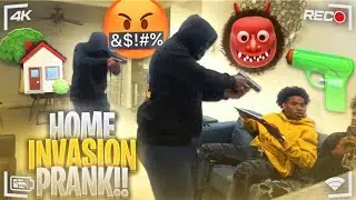 HOME INVASION PRANK ON MY BROTHER! **GONE  TOO FAR**