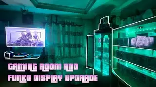 Gaming Room Set Up | Funko Pop! Display Upgrade | RGB LED SET UP