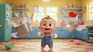 Kitchen Band Beats Song for Kids | Fun Nursery Rhymes & Baby Songs 🍴🥁🎶