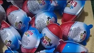 ASMR Most Popular kinder / Some lots of colourful kinder Joy open
