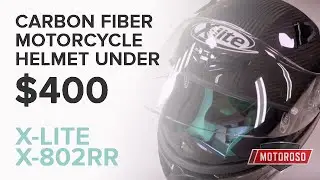 X-Lite X-802RR Puro Carbon: Best Carbon Fiber Motorcycle Helmet for $400 or less - Product Spotlight