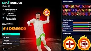 *NEW* UNPATCHABLE 6&rsquo;4 DEMIGOD BUILD in NBA2K26! (NO CAP BREAKERS NEEDED) BEST 6&rsquo;4 BUILD in 2K26!