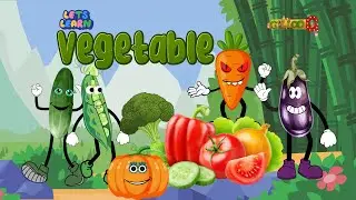 Crunchy Vegetables | Learn names of Vegetables | Preschoolers | Early learning | GillooG