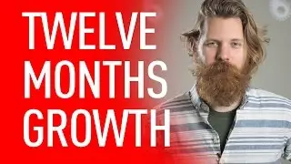 12 Months Hair Growth Update | Eric Bandholz