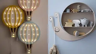 Decorative nursery book shelves for kids||Latest n modern kids Room shelves ideas||#homedecor