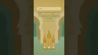 Canva Template Ramadan edition #canvaindonesia #canva #canvatemplates #canvagraphics #canvassador