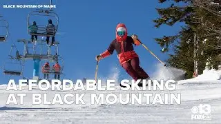 Affordable skiing at Black Mountain in Rumford
