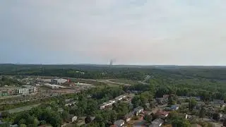 Hyperlapse -  Nova Scotia - Bayers Lake Wildfire Smoke from Sackville