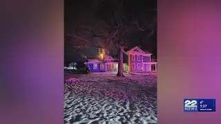 Crews put out house fire on Stony Hill Road in Wilbraham