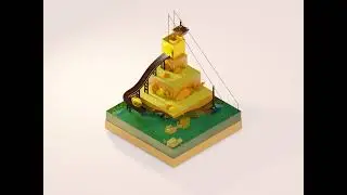 Looping Coin - Float World Gold Coin