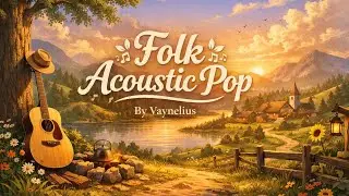 1 Hour Folk Acoustic Caf&eacute; Music &ndash; Study, Work, Relax, Night Coffee Ambience | Vaynelius