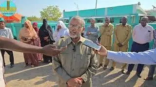 جانب من تدشين الدفعة الخامسة للحاويات ضمن مشروع القضارف انظف مدينة الذي تتبناه بلدية القضارف 2025