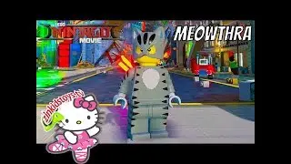 The LEGO Ninjago Movie Video Game Meowthra Free Roam Gameplay and Battle Arena