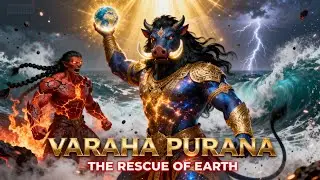 VARAHA PURANA &ndash; EPIC CINEMATIC TRAILER | The Divine Rescue of Earth | Varaha Avatar vs Hiranyaksha
