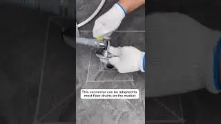 Stop smells and insects #antiodor #spillproof #closingvalve #drain connector #Adjustable