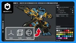 Rigging a Model in Mecabricks | Time-lapse