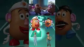 Toy Story &ndash; Mrs. Potato Head 🆚 Mr. Potato Head 🆚 Bo Peep 🆚 Woody &ndash; Tiles Hop EDM Rush