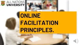 Online Facilitation using ANU LMS