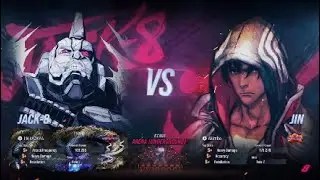 TEKKEN&trade;8 Ranked Matches ~ Mighty Ruler ~ Jack-8 (Jin) vs. Jin part 3 4K!