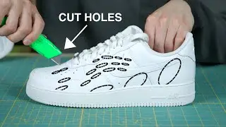 Making a Nike Air Force 1 Foam Runner