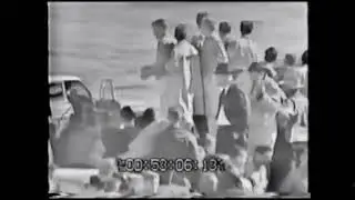 Kennedy motorcade SS agents pulled off from bumper posts positions.
