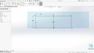 SolidWorks Tutorial for Beginners #34 - How to Mirror SolidWorks Sketch