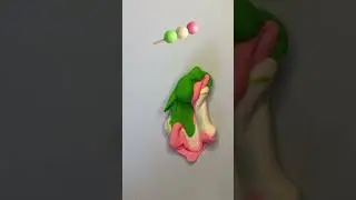 Watch vibrant colors blend into stunning new shades. #satisfying#ASMR#shorts#colorblend#slime#crafts
