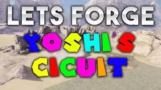 Lets Forge Yoshi's Circuit | Forge and Testing Battletracks
