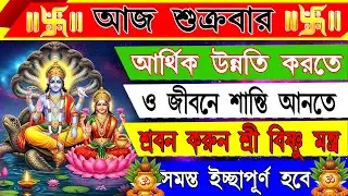 সব দুঃখ ও বাধা দূর করে শান্তি ও সৌভাগ্য দেবে শ্রী বিষ্ণুর শক্তিশালী মন্ত্র | Powerful Vishnu Mantra