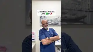Diabetes & Wound Care: ✅ or ❌with Wound Care Specialist Dr. Abdul Moosa