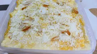 Mango Bread Pudding l Mango Bread Dessert l Mango Bread Pudding Receipe 