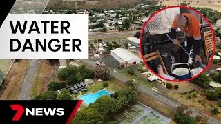 Victorian town of Elmore left with no clean drinking water for days | 7 News Australia