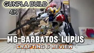 4K, MG BARBATOS LUPUS: сборка и обзор #gundam #gunpla