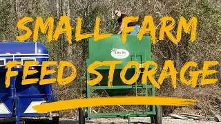 Small Farm Grain/Feed Storage. Mobile Grain Bins & Gravity Wagons How To Store Feed On Small Farms