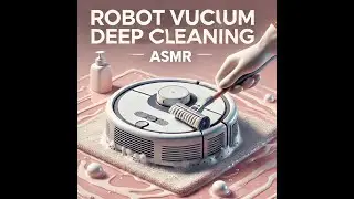Deep Cleaning My Robot Vacuum | Satisfying ASMR Cleaning🧹✨