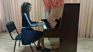 Старюк Анна. м.Кропивницький. Ф. Бюргмюллер. Опус 109, етюд 13