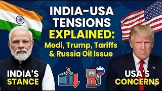 India&ndash;USA Tensions Explained: Modi, Trump, Tariffs & Russia Oil Issue | Tamil | Hari Harish