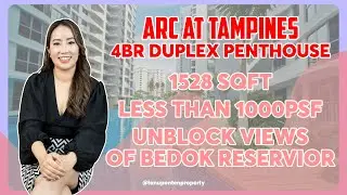 #PENTHOUSE 1528sqft 4BR unit for sale at Arc at Tampines EC!