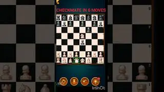 chess best trick,win in 6 moves, CHECKMATE IN 6 MOVES,chess move Magic