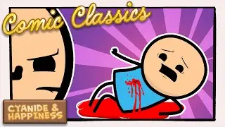 Help! I'm Bleeding Out! | Cyanide & Happiness Comic Classics #shorts