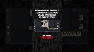 #shorts como HACER ZOOM en KINEMASTER!!! | ItsJoxesShorts