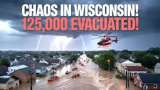 CHAOS in Wisconsin! Flash Floods Swallow Wauwatosa &mdash; 125,000 Flee Their Homes