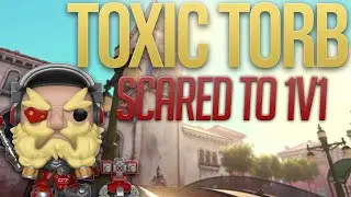 ТОКСИЧНЫЙ ИГРОК БОИТСЯ 1 НА 1 (МУСОР ТОРБЬОРН ПЫТАЕТСЯ ПОДЖАРИТЬ МЕНЯ В OVERWATCH)