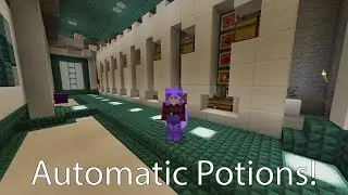 Automatic Potion Brewing Station Minecraft 1.16 Survival Let's Play Episode 2