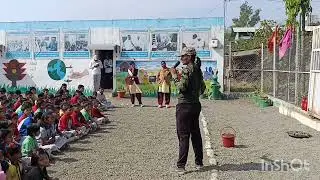 Fire mock drill 🚒🔥🧯📢 in bright English Medium school Wadivarhe.......